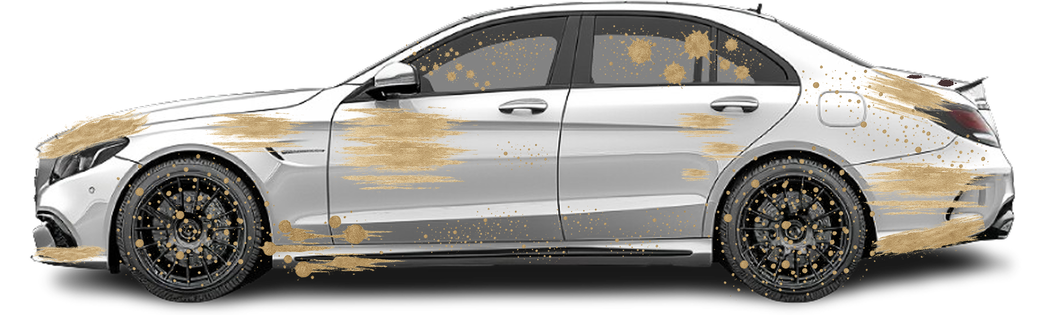 Dirty car, before