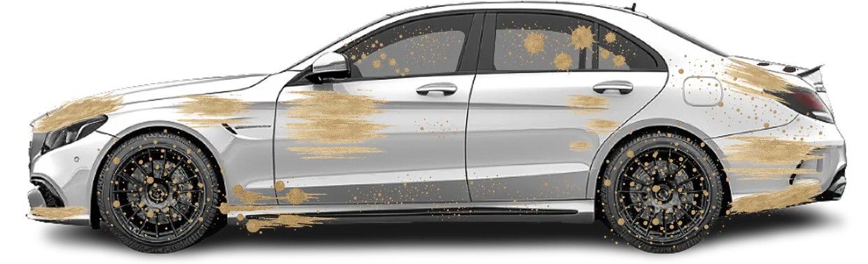 Dirty car, before