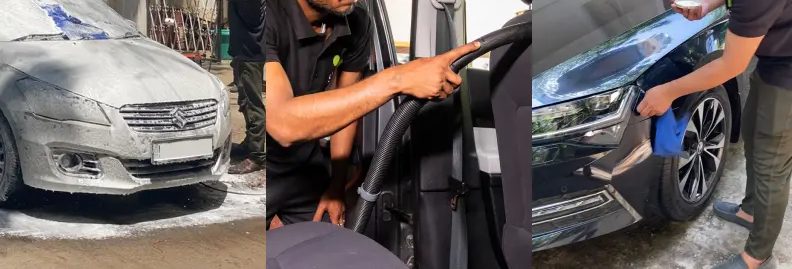 SazUp exterior, interior cleaning and wax