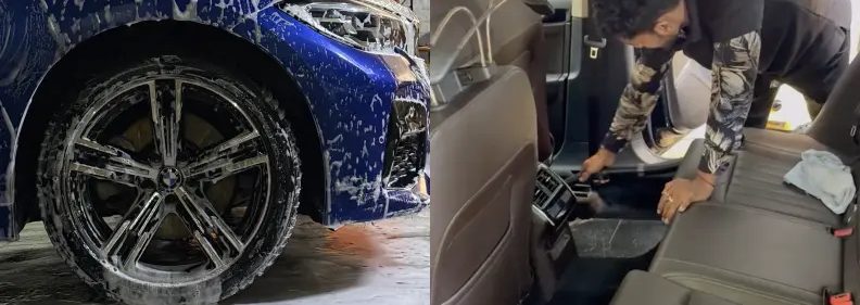 SazUp exterior wash and interior cleaning